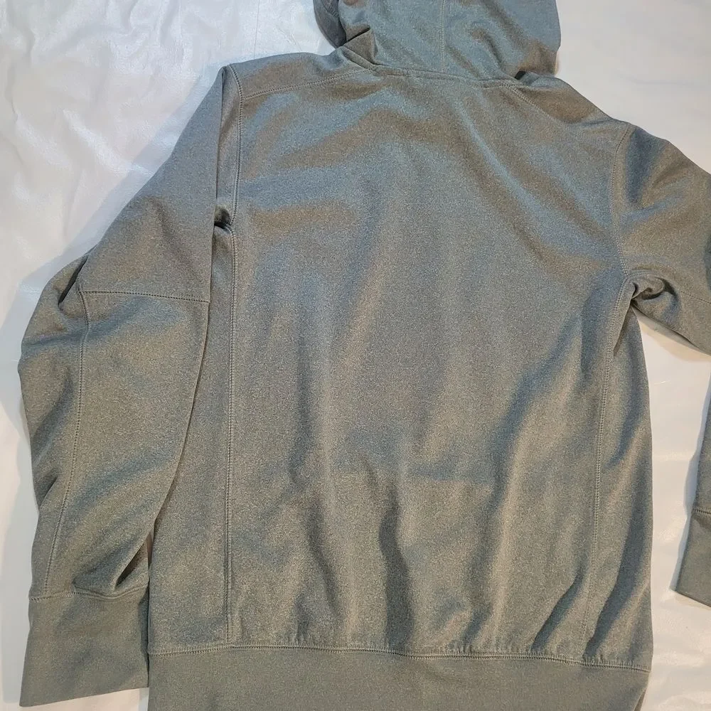 Nike Gray 'BEAST' Pullover Hoodie with Black Logo